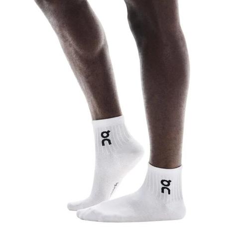 On Everyday Logo Sock Mid - 3 Pack - White