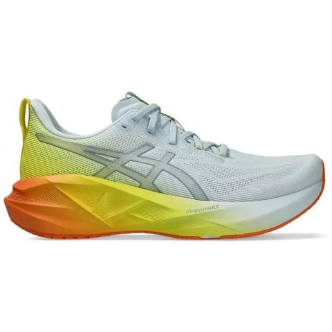 Asics Novablast 5 - Mens Running Shoes - Sky/Lemon Spark