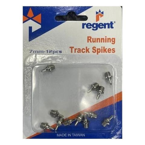 Regent Track & Field Running Replacement 7mm Track Spikes - 12 Pack
