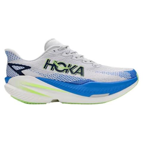 Hoka Mach X 3 - Mens Running Shoes - Cosmic Grey/Virtual Blue