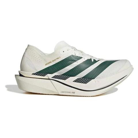 adidas Adizero Adios Pro 5 - Mens Racing Shoes - Off White/Collegiate Green/Royal Blue