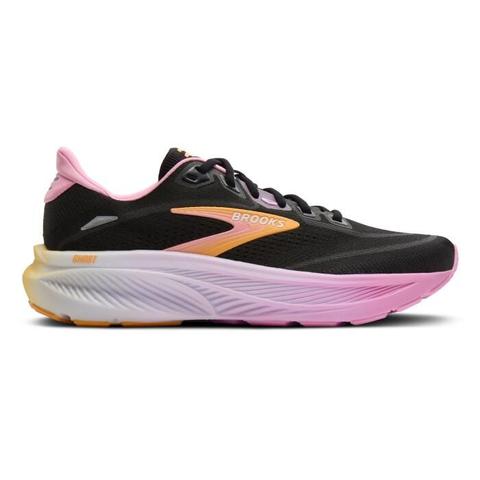 Brooks Ghost 18 - Womens Running Shoes - Black/Orangepop/Pink
