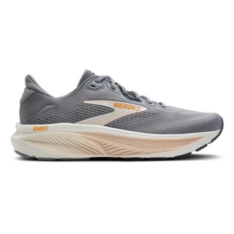Brooks Ghost 18 - Womens Running Shoes - Grey/Morganite/Coconut