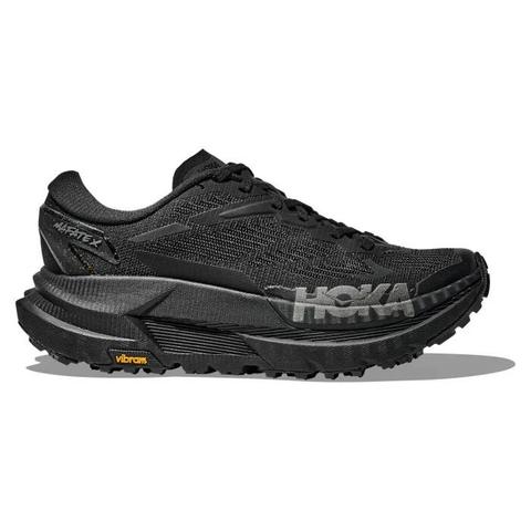 Hoka Mafate X - Unisex Trail Running Shoes - Black/Satellite Grey