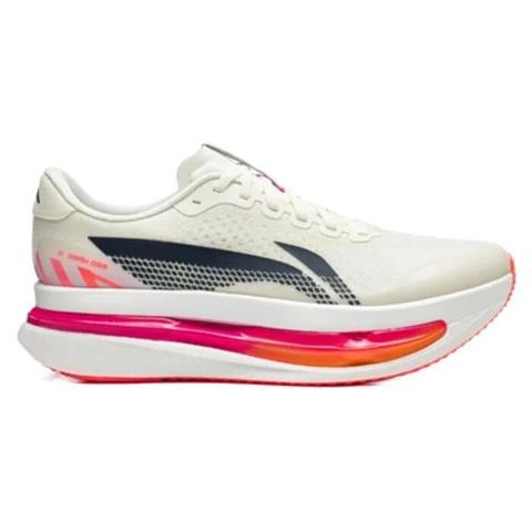 Li-Ning Red Hare 9 Ultra - Mens Running Shoes - White/Pink/Purple