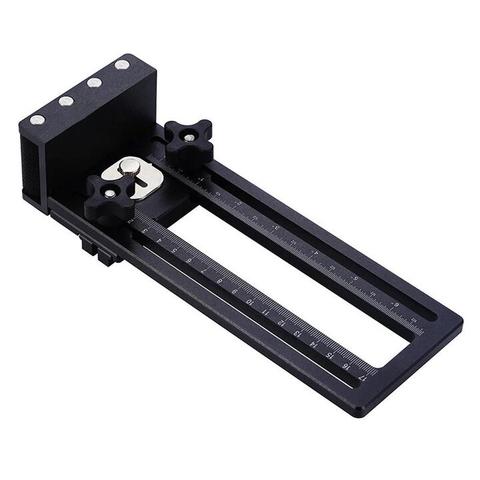 Table Saw Roller Fence Safety Feed Guide with One-Way Bearing Aluminum Thin Board Cutting Stop for 50-190mm Woodworking