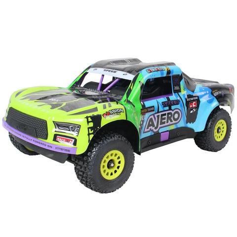 AJERO 140717 RTR 1/14 2.4G 4WD 30km/h RC Car Short Course Off-Road Truck Full Proportional Oil Shocks Metal Diff Drive S