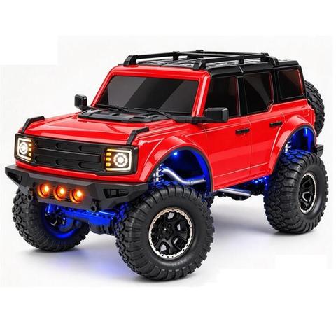 PA14 RTR 1/16 2.4G 4WD RC Car Full Proportional Control Metal Chassis LED Light Off-Road Climbing Truck Rock Crawler Veh