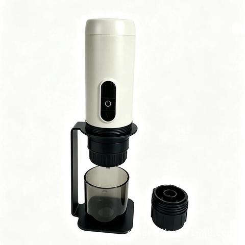 Comfook 2-in-1 Portable Espresso Maker 20Bar Rechargeable Mini Capsule Coffee Machine With Digital Display for Home Trav