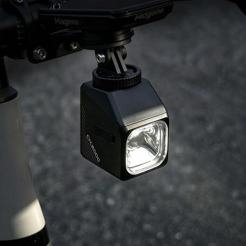 CYCLAMI CYC2000 Smart Bike Headlight, 2000 Lumens Anti Glare Bicycle Front Light with Wireless Remote and Team Sync for