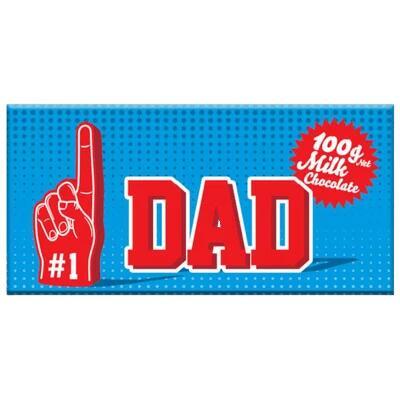 Number 1 Dad Chocolate