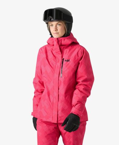 Helly Hansen W Snowplay Jacket, Cranberry