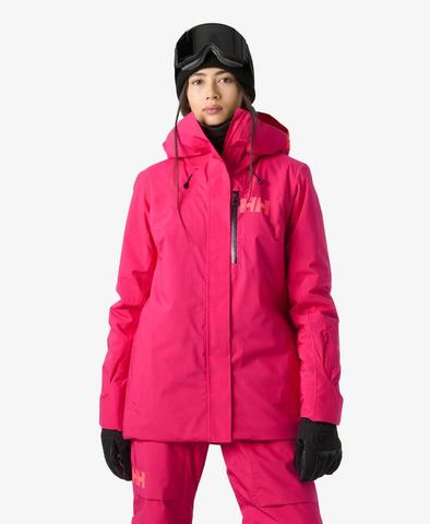 Helly Hansen W Powshot Jacket, Cranberry