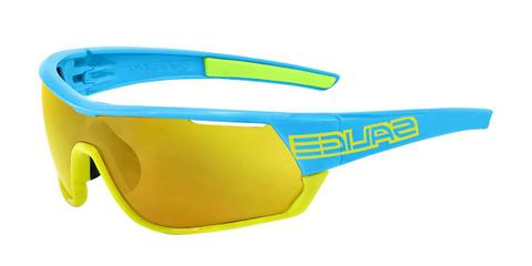 Salice 016 RWX TURCHESE/RW GIALLO Men's Sunglasses Blue Size Standard