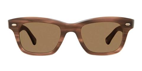 Garrett Leight GROVE SUN SQT/MAG Men's Sunglasses Tortoiseshell Size 48
