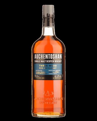 Auchentoshan Three Wood Single Malt Scotch Whisky (700mL)