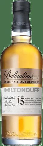 Ballantine’s Miltonduff 15 Year Old Single Malt Scotch Whisky (700mL)