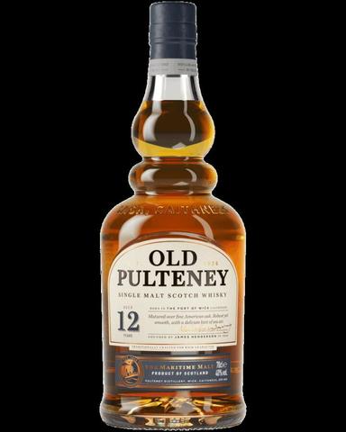 Old Pulteney 12 Year Old Single Malt Scotch Whisky (700mL)