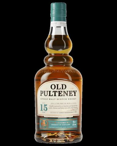 Old Pulteney 15 year old Single Malt Scotch Whisky (700mL)