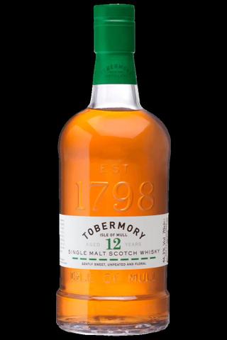 Tobermory 12 Year Old Single Malt Whisky (700mL)