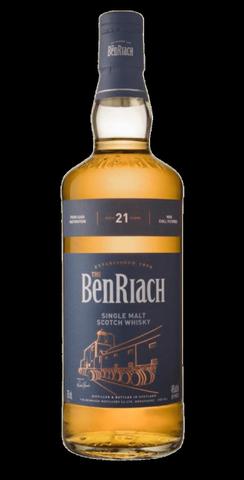 BenRiach Classic 21 Year Old Single Malt Scotch Whisky (700mL)