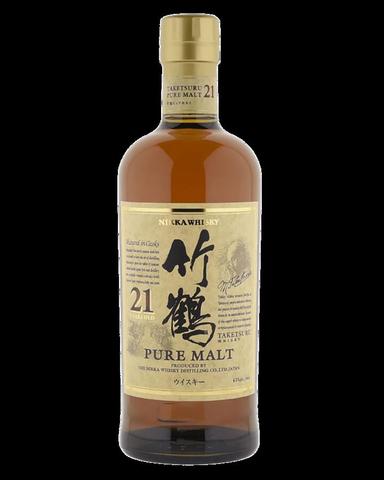 Nikka Taketsuru 21 Year Old Pure Malt Blended Malt Japanese Whisky (700mL)