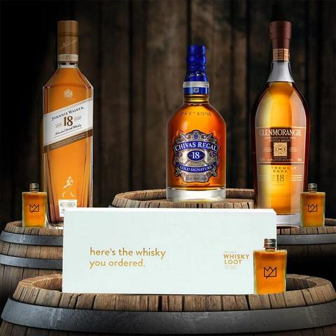 18 Year Old Scottish Whisky Tasting Pack