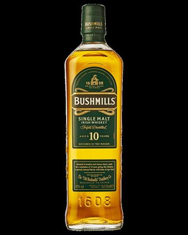 Bushmills 10 Year Old Triple Distilled Single Malt Irish Whiskey (700mL)