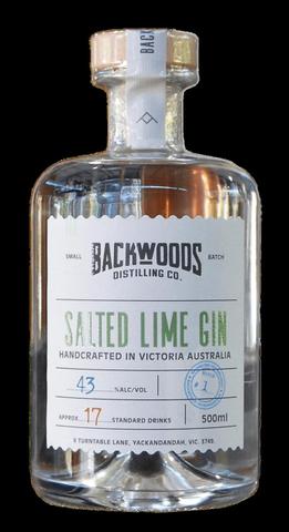Backwoods Salted Lime Gin (500mL)