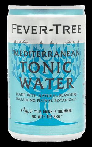 Fever-Tree Premium Mediterranean Tonic Water Cans (150ml x 8)