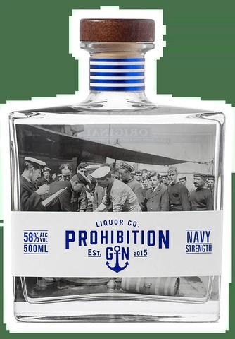 Prohibition Liquor Co. Navy Strength Gin (500mL)