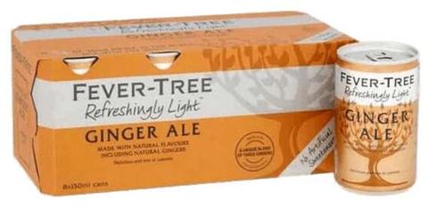 Fever-Tree Refreshingly Light Ginger Ale (150ml x 8)