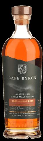 Cape Byron Chardonnay Cask Australian Single Malt Whisky (700mL)
