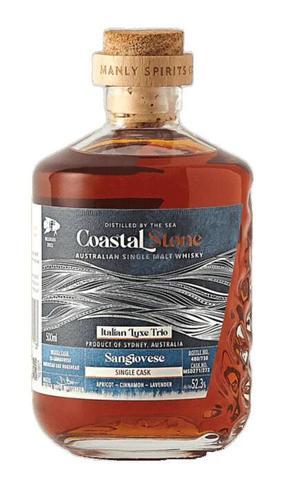Manly Spirits Coastal Stone 'Italian Series' Sangiovese Expression Single Malt Whisky (500mL)