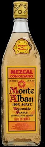 Monte Albán Mezcal con Gusano (700mL)