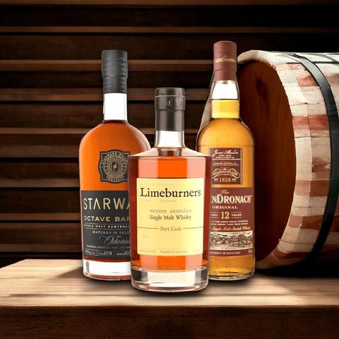 Three Casks Whisky Bottle Bundle