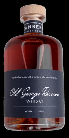 Canberra Distillery Old George Reserve Whisky (500mL)