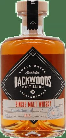 Backwoods Chardonnay Cask Single Malt Whisky (500mL)