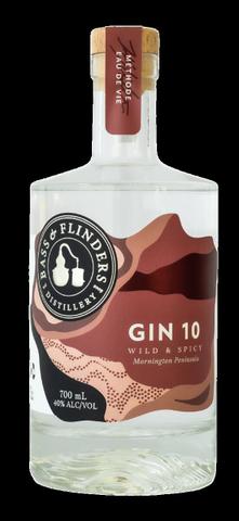 Bass & Flinders Gin 10 Wild & Spicy (700mL)