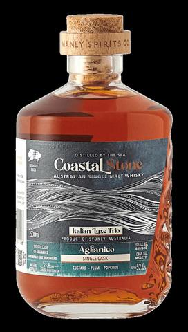 Manly Spirits Coastal Stone 'Italian Series' Aglianico Expression Single Malt Whisky (500mL)