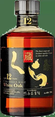 Kura White Oak 12 Year Old Japanese Single Malt Whisky (720mL)