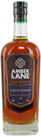 Amber Lane Liquid Amber Australian Single Malt Whisky (700ml)