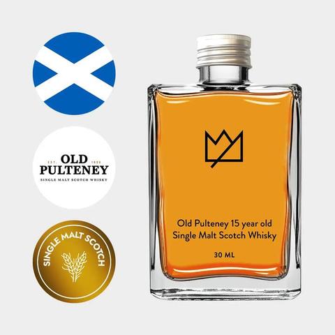 Old Pulteney 15 year old Single Malt Scotch Whisky 30ml