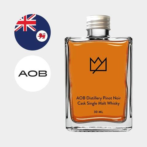 AOB Distillery Pinot Noir Cask Single Malt Whisky 30ml