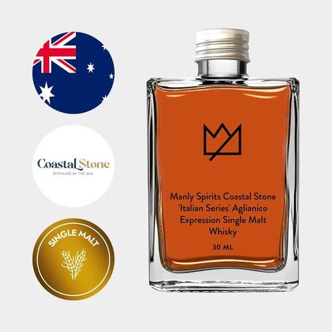 Manly Spirits Coastal Stone 'Italian Series' Aglianico Expression Single Malt Whisky 30ml