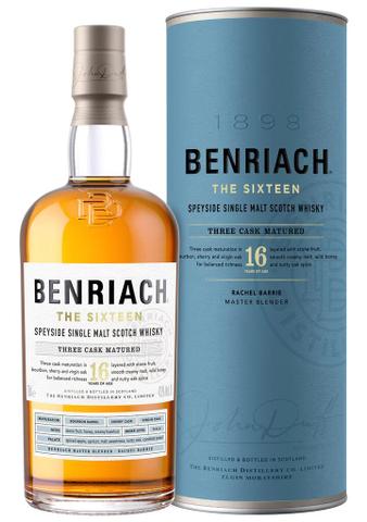 Benriach 16 Year Old single malt scotch whisky (700ml)