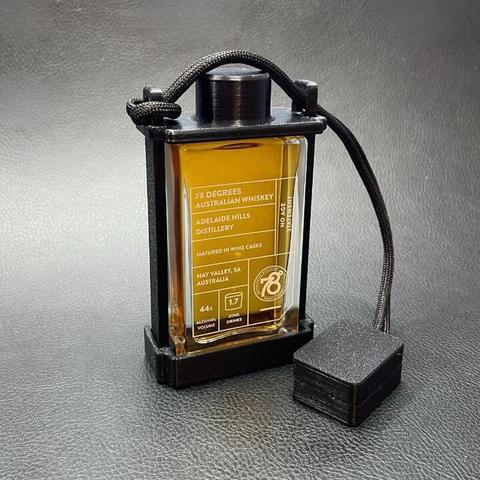 Whisky Bottle Puzzle With Whisky