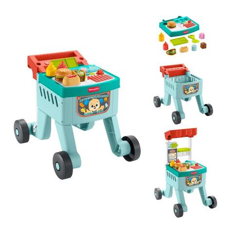 Fisher-Price Laugh & Learn 4-in-1 Snack Cart Walker