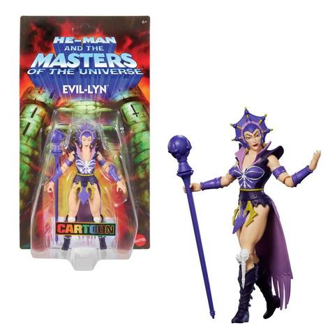 Masters of the Universe Origins 200X Cartoon Collection Evil Lyn 5.5 Inch MOTU Action Figure Toy