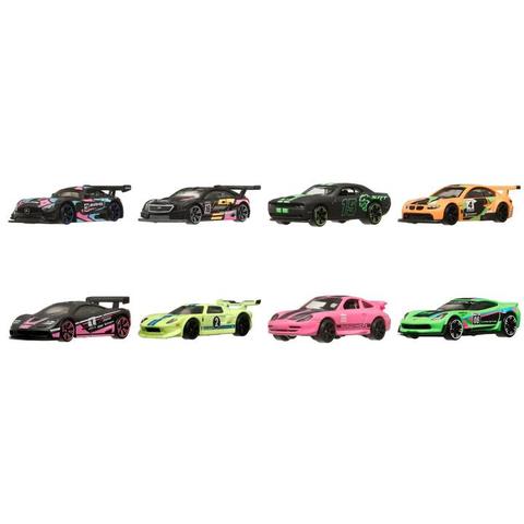 Bundle: 10 Hot Wheels Neon Speeders Vehicles